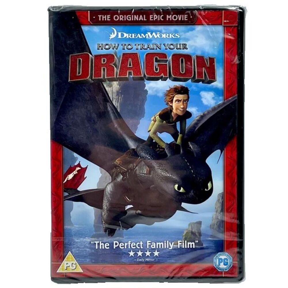 How to Train Your Dragon (DVD, 2010) DreamWorks Animation Family Kids Movie